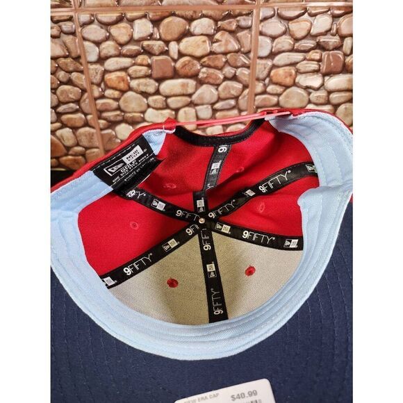 Men's New Era 2023 Ryder Cup Sunday Round 9Fifty Red Adjustable Golf Hat - Picture 5 of 7